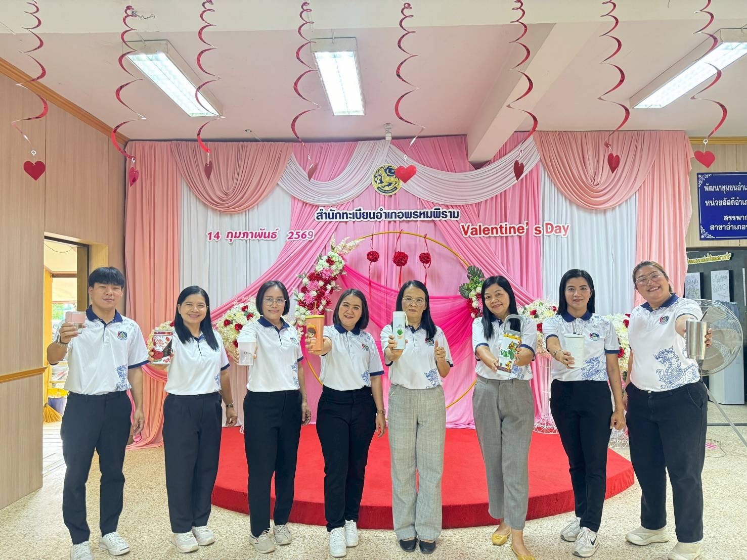 🌟 พช.พรหมพิราม ดำเนินงานตามมาตรการรักษาสิ่งแวดล้อม (กิจกรรม 5 ส และลด ละ เลิกใช้โฟมหรือพลาสติก)