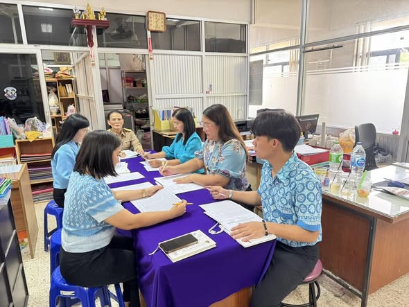 สพอ.พรหมพิราม : ประชุมเจ้าหน้าที่พัฒนาชุมชนอำเภอพรหมพิราม ประจำเดือนสิงหาคม 2569